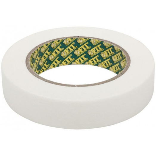 Лента малярная креппированная клейкая 25ммх50м FIT 11325