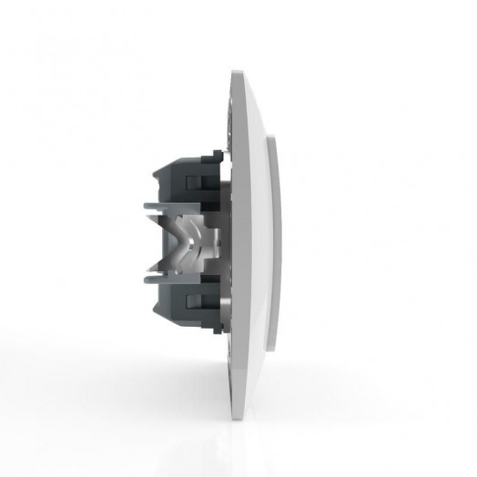 Выключатель 2-кл. СП AVA 10А IP20 с индикатором в сборе бел. TOKOV LIGHT TKL-AV-V2IF-C01