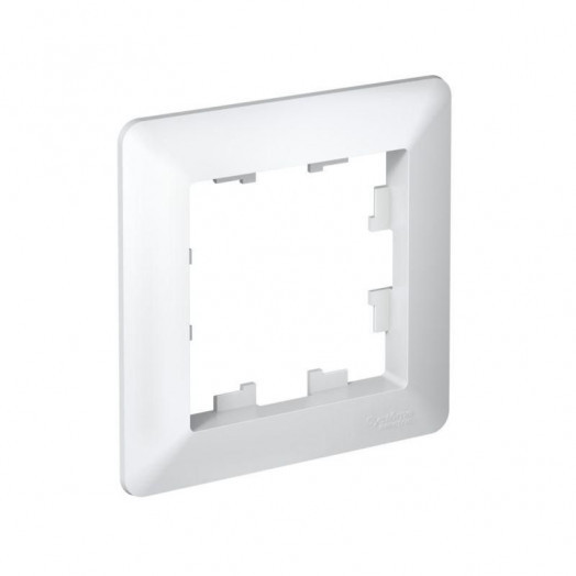 Рамка 1-м AtlasDesign Air бел./дым. бел. SE ATN220101