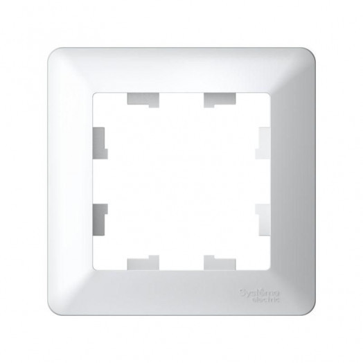 Рамка 1-м AtlasDesign Air бел./дым. бел. SE ATN220101