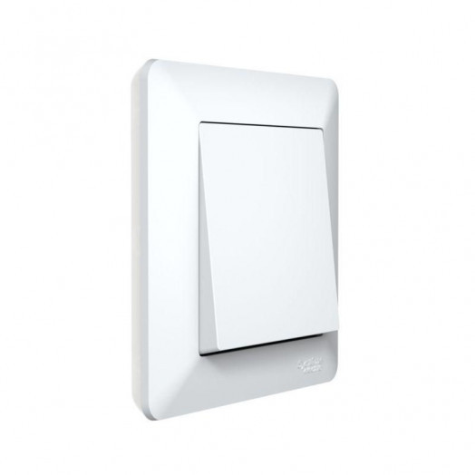 Рамка 1-м AtlasDesign Air бел./дым. бел. SE ATN220101