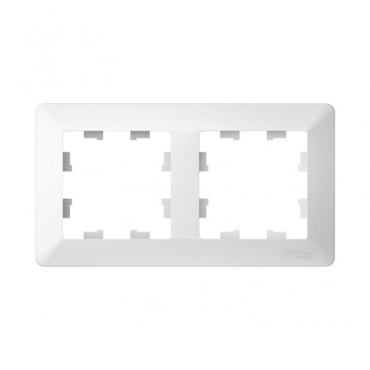 Рамка 2-м AtlasDesign Air лотос/дым. бел. SE ATN221302