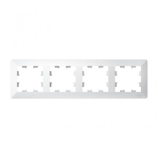 Рамка 4-м AtlasDesign Air лотос/дым. бел. SE ATN221304