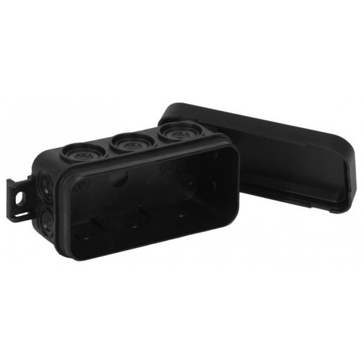 Коробка распределительная ОП Тусо 43х80х35мм УХЛ1 черн. Ruvinil 67091Ч