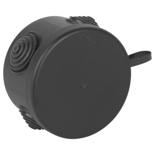 Коробка Тусо распаячная для ОП 80х50мм УХЛ1 черн. Ruvinil 67025МЧ