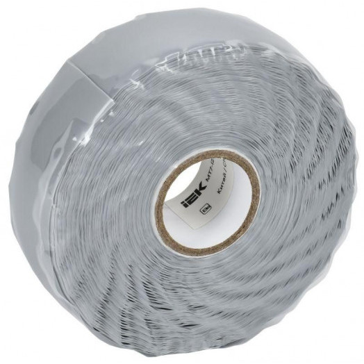 Изолента самослипающаяся 0.5х25мм 70 MIXTAPE 7 силиконовая резиновая (рул.9.1м) IEK MT7-IZ32-D05-25-D91