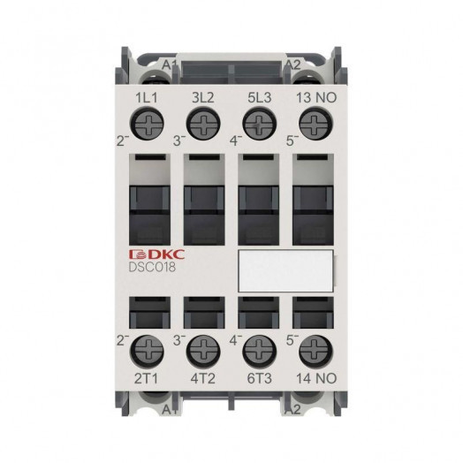 Контактор магнитный YON DSC018 18A 7.5кВт AC3 3P кат.48В DC 1НО YON DSC018-3C10D048