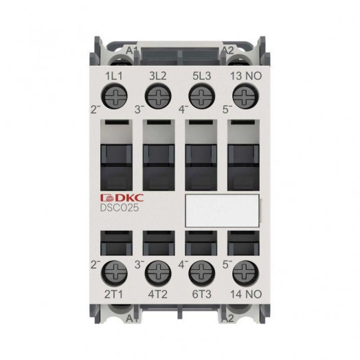Контактор магнитный YON DSC025 25A 12.5кВт AC3 3P кат.48В DC 1НО YON DSC025-3C10D048