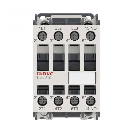 Контактор магнитный YON DSC012 12A 5.5кВт AC3 3P кат.110В AC 1НО YON DSC012-3C10A110