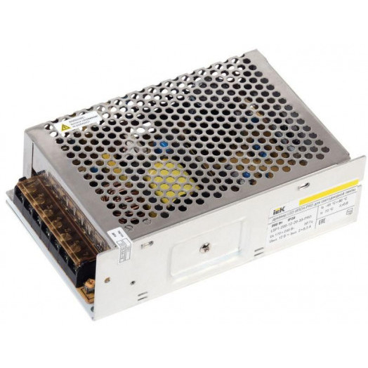 Драйвер LED ИПСН-PRO 5050 200Вт 12В блок-клеммы IP20 IEK LSP1-200-12-20-33-PRO