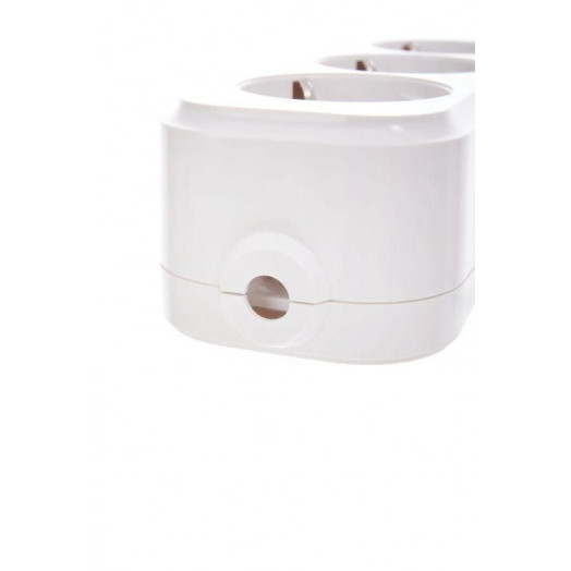 Колодка удлинителя 3-м 16А Classic К03 2P+PE 250В IEK KYP11-16-03-00-Z