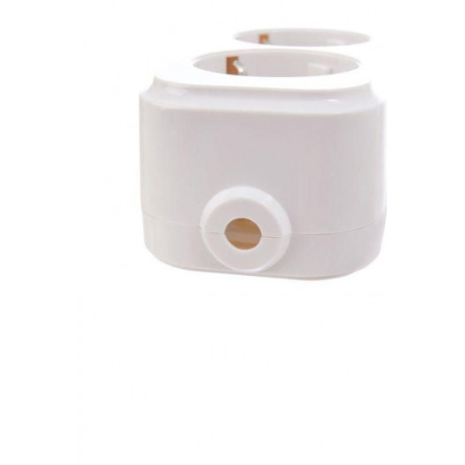 Колодка удлинителя 2-м 16А Classic К02 2P+PE 250В IEK KYP11-16-02-00-Z