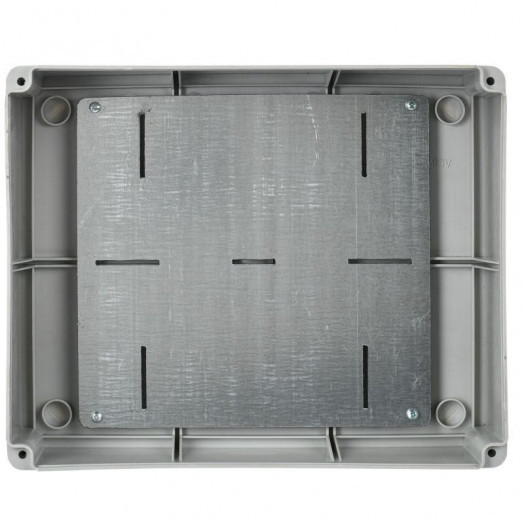 Коробка распаячная ОП 240х195х90 IP55 КМ41346 прозр. крыш. монт. плата IEK UKO10-240-195-090-K53-55