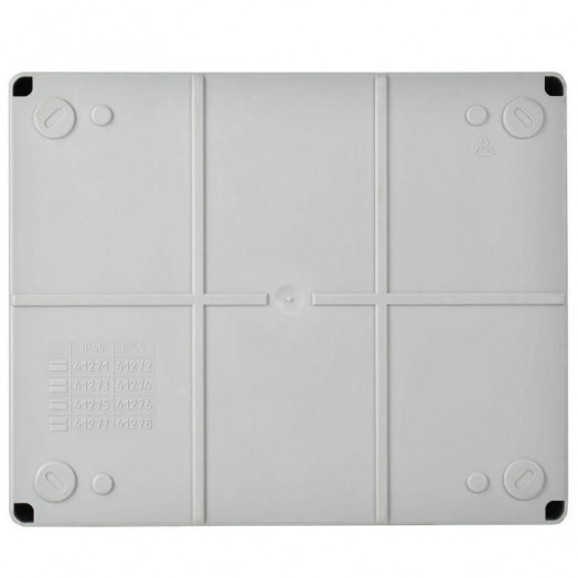 Коробка распаячная ОП 240х195х90 IP55 КМ41272 RAL7035 IEK UKO10-240-195-090-K41-55