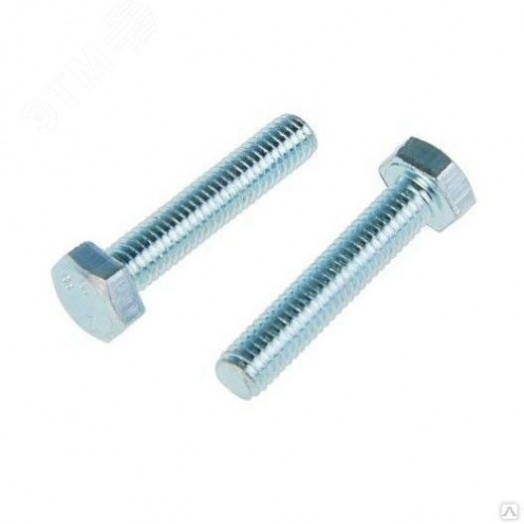 DIN 933 Болт М8х30 8.8 ZN с шестигранной головкой оцинкованный