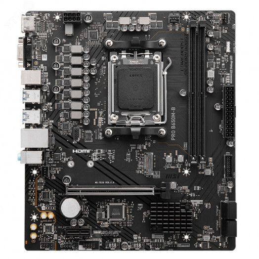 Материнская плата PRO B650M-B, AMD B650, Micro ATX