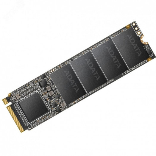 Накопитель SSD M.2 2280 256GB XPG SX6000 Pro, NVMe, 3D TLC NAND, 2100/1200 Мб/с