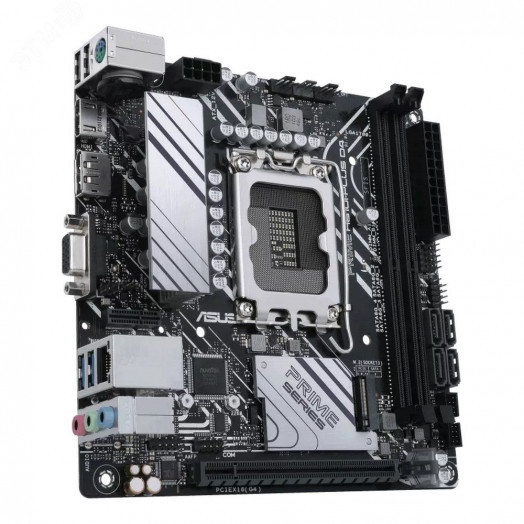 Материнская плата PRIME H610I-PLUS D4-CSM, LGA1700, Intel H610, Mini-ITX