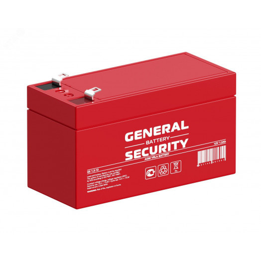 Аккумулятор GS 12В 1,2Ач