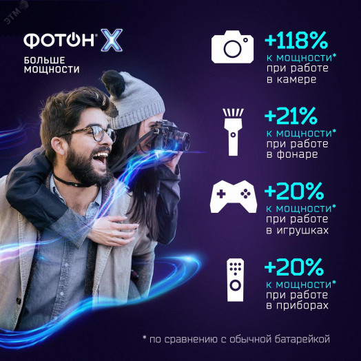 Элемент питания ФОТОН - Х LR03 OP4