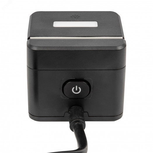 Удлинитель серии Standard с заземлением шнур 1,5м 2 гнезда 3 USB 16А держатель для телефона Черный ТМ Uniel S-GCD2-1,5SBUH BLACK