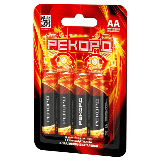 Элемент питания РЕКОРД LR6 BP4