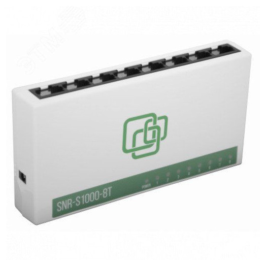 Коммутатор неуправляемый 8 портов RJ45 10 100 Мб/с