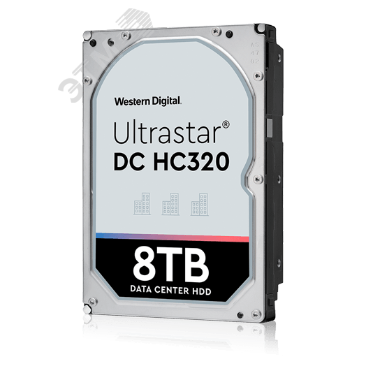 Жесткий диск 8TB Ultrastar 3.5'', SAS, 7200 об/мин, 256 МБ