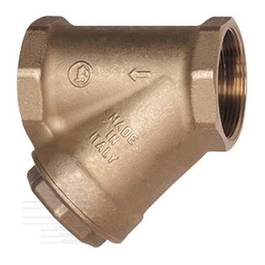 Фильтр латунный магнитный Ду 15 Ру16 1/2' ВВ R74M