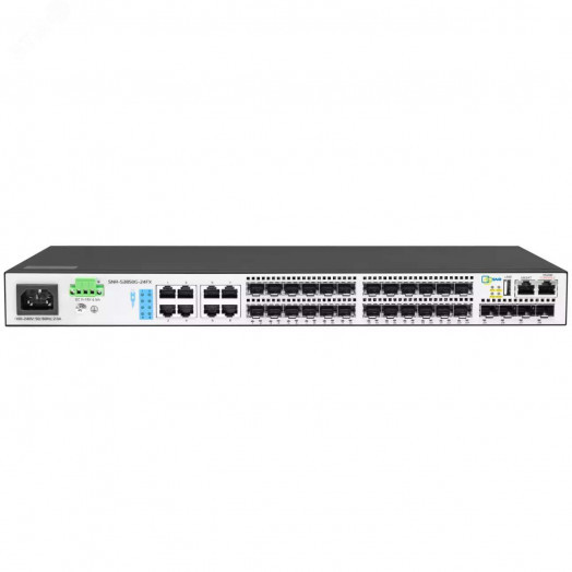 Коммутатор управляемый L3 16 портов RJ45/SFP 100/1000 Мб/с
