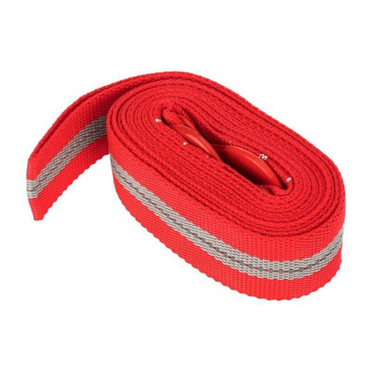 Трос буксировочный со светоотражающей лентой 5т 4м с двумя крюками в чехле Rexant 80-0228