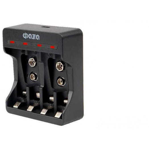 Устройство зарядное B-55USB AA/AAA/9V ("Крона") Ni-Cd/Ni-MH кабель USB-MicroUSB в компл. ФАZА 5038868