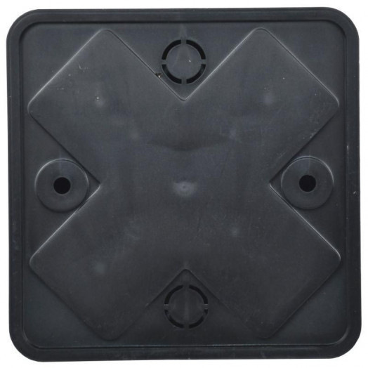 Коробка распаячная ОП 75х75х28 черн. IEK UKO10-075-075-028-K02-E