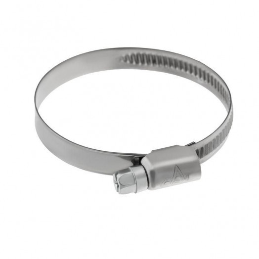 Хомут червячный 60-80/9-0.6мм нержавеющая сталь W2 (уп.25шт) Rexant 07-0760