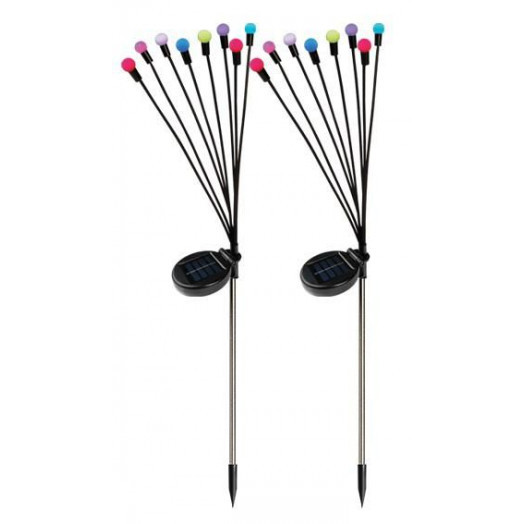 Светильник светодиодный садовый SLR-S04-MS2 "Светлячки" RGB мультицвет на солнечн. батарее (уп.2шт) ФАZА 5053946