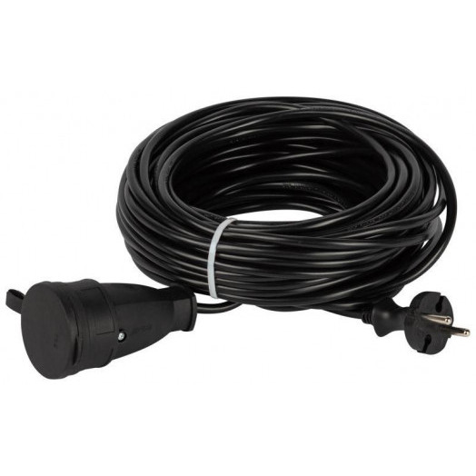 Удлинитель силовой GREEN LINE BUH-6-20m Greenline в бухте 1 розетка без заземления 20м ПВС 2х0.75кв.мм Эра Б0065138