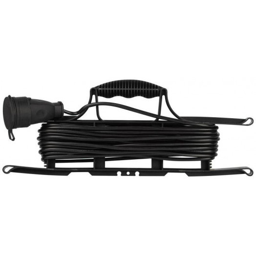 Удлинитель силовой GREEN LINE FR-6-10m Greenline на рамке 1 розетка без заземления 10м ПВС 2х0.75кв.мм Эра Б0065090