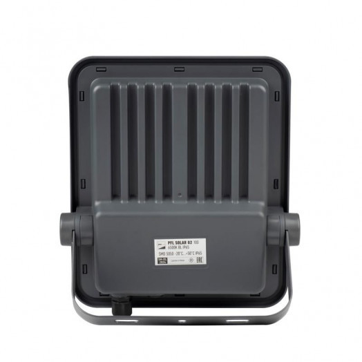 Прожектор светодиодный PFL SOLAR 02 100 6500К GR IP65 ДО с солнечн. панелью и пультом Pro+ JazzWay 5058477