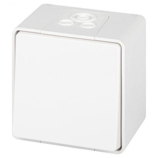 Переключатель Эксперт 11-1503-01 IP55 10АХ-250В ОУ бел. Эра Б0063301