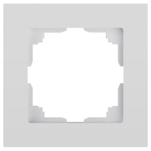 Рамка 1-м СП Accent 6-501-01 бел. Intro Б0063724