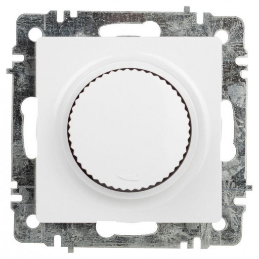 Светорегулятор поворотный СП Accent 6-401-01 600Вт 230В IP20 бел. Intro Б0063668