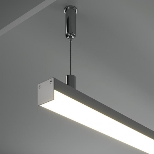 Профиль алюминиевый накладной-подвесной 20х20 Maytoni ALM-2020B-S-2M