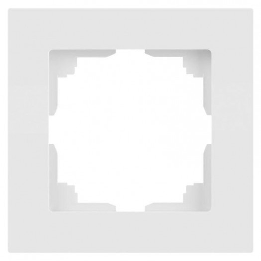 Рамка 1-м СП Accent 6-501-01М бел. матов. Intro Б0063730