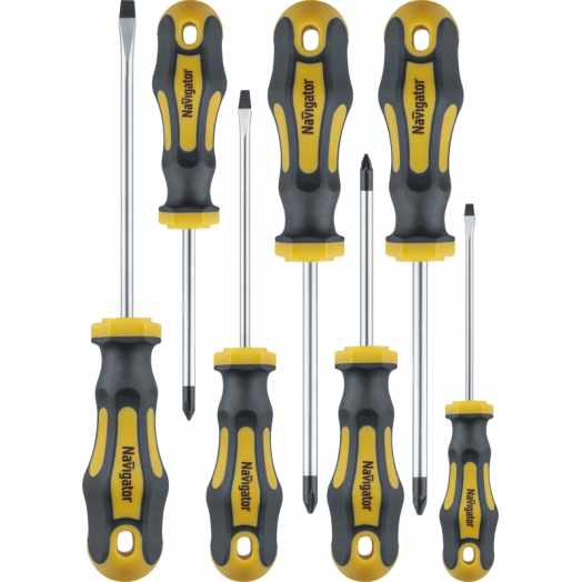 Набор отверток NHT-Ot02-H7 (7шт) Navigator 95268