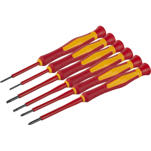 Набор отверток диэлектрических прецизионных NHT-Otd04-H6 (6шт) Navigator 95271