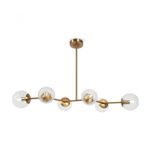 Светильник подвесной Fluff 6х40Вт E14 IP20 Freya FR5207PL-06BZ