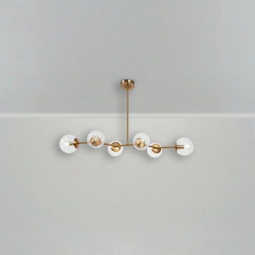 Светильник подвесной Fluff 6х40Вт E14 IP20 Freya FR5207PL-06BZ