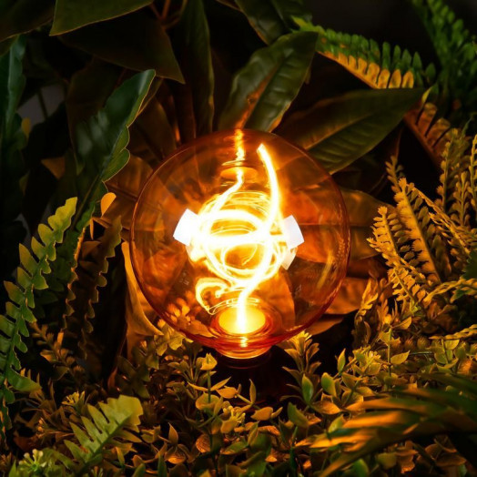 Лампа светодиодная филаментная Loft 271 G125 5Вт 1800К E27 DIM Voltega 8558