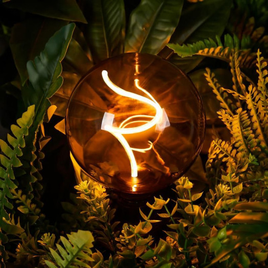 Лампа светодиодная филаментная Loft 271 G125 5Вт 1800К E27 DIM Voltega 8559