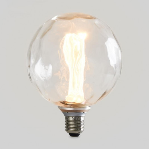 Лампа светодиодная филаментная Loft 271 G125FCE 4Вт 1800К E27 Voltega 8545